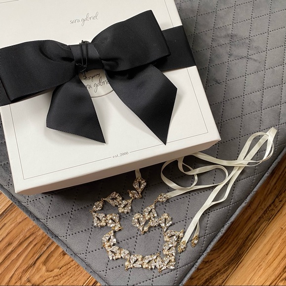 Sarah Gabriel Karly Duet Ribbon Hair Band Wedding Accessory - Picture 11 of 13